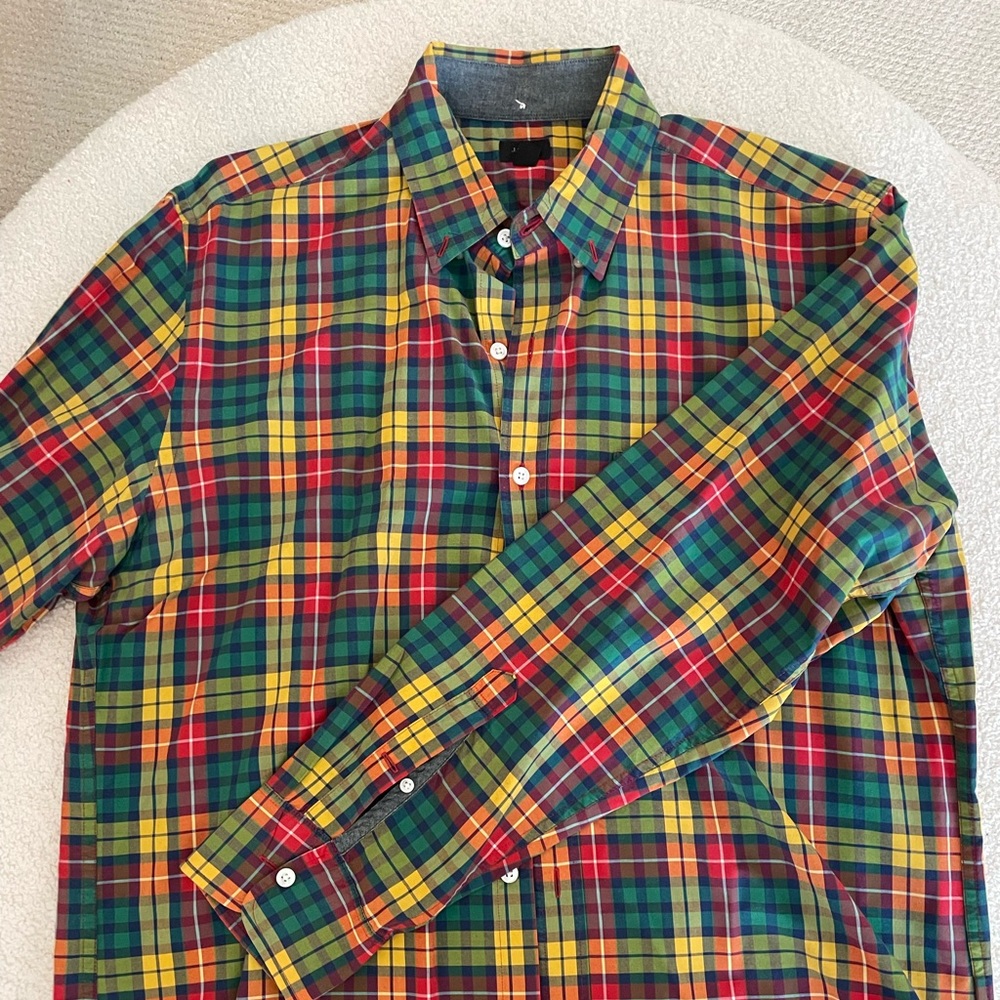J Crew Men’s Tartan shirt